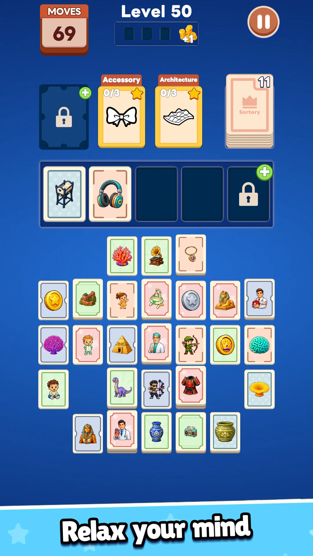 Sortory: Card Match Puzzle screenshot