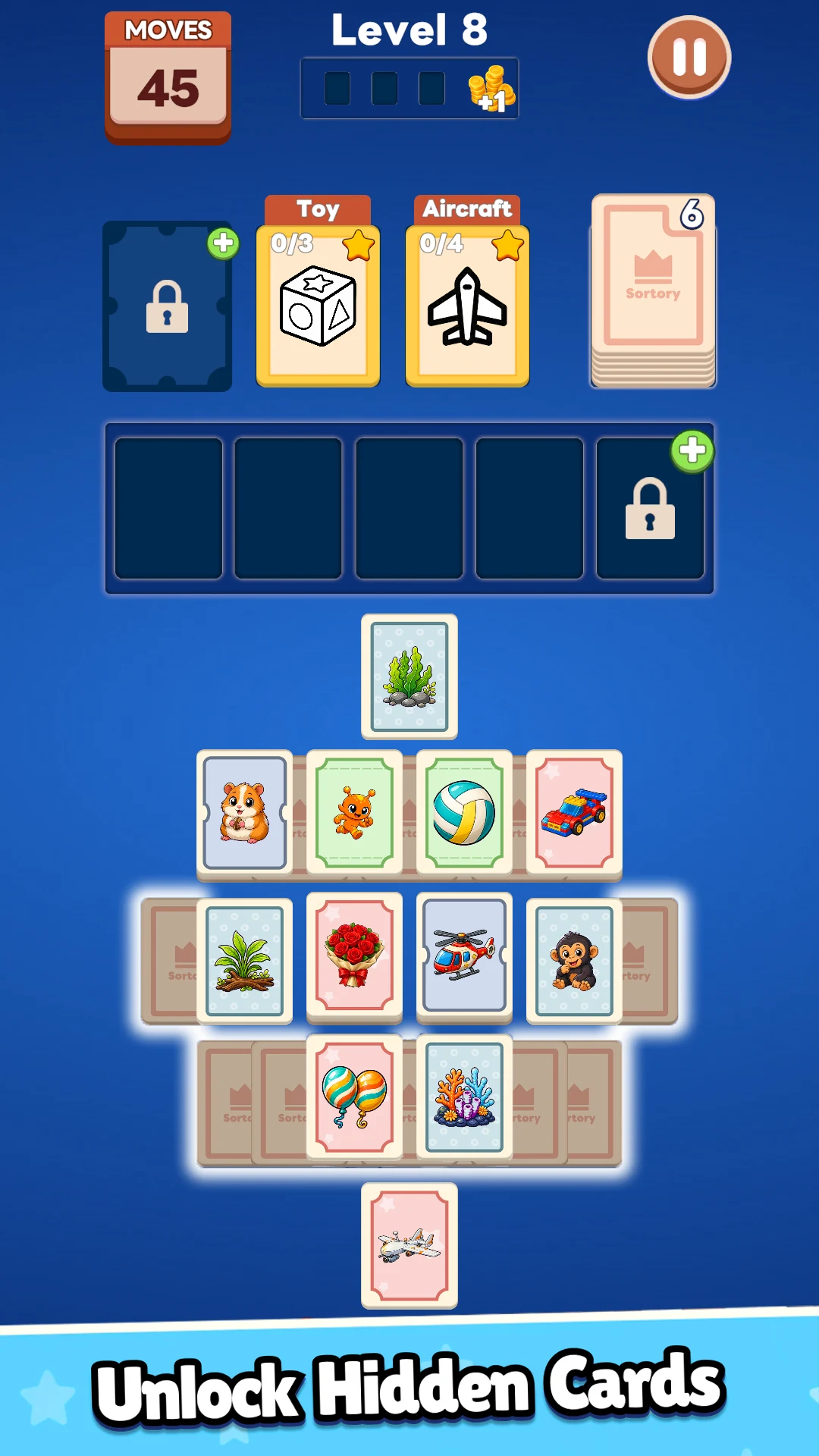 Sortory: Card Match Puzzle screenshot